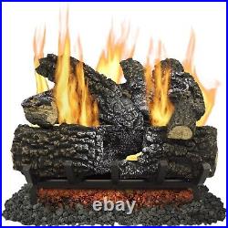 Pleasant Hearth Arlington Ash 18 in. Vented Gas Log Set