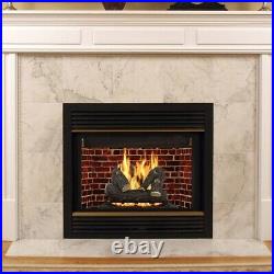 Pleasant Hearth Savanna Oak 24 Vented Natural Gas Log Set 55,000 BTU