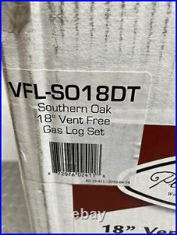 Pleasant Hearth VFL2-SO18DT 18 Inch 30,000 BTU Gas Log Set Y-32