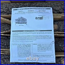 RH Peterson Real Fyre Woodland Vented Oak Log Set (Gas Logs) 24 LOGS ONLY