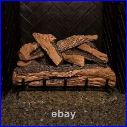 Real Fyre 24 Split Oak Designer Plus Vented Gas Log #278-a OPEN BOX