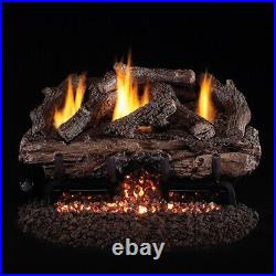 Real Fyre CHAS-30 30 in. G10 Series Charred Aged Split Vent Free Log Set