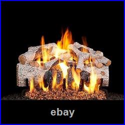 Real Fyre CHMBW-24 24 in. Charred Mountain Birch Vented Log Set
