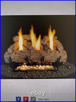 Real Fyre Fyreside Vent-Free Live Oak Gas Logs Only Live Oak 21 inch 71-VF9