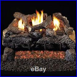 Real Fyre Gas Logs Set with Vent-free- Propane G18 Burner-Electronic G18-24/30-01V