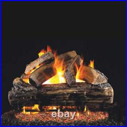 Real Fyre Split Oak Log Set (Logs Only)