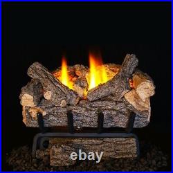 Real Fyre VO8E-24 24 in. G8 Series Valley Oak Vent Free Log Set
