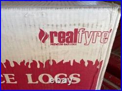Real Fyre, part# MBW-18, 18 in. Mountain Birch Log Set Vented NEW