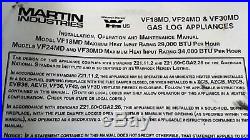 Reality Vent Free Gas Dual Burner Fireplace Base VF18MD LP Propane