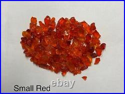 Red Chunky Fire Glass, Small, Gas Fire Pits, Gas Fireplace, Landscape