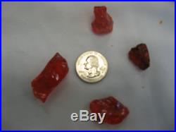 Red Cosmopolitan Fire glass for your gas fireplace or gas fire pit GL-Red