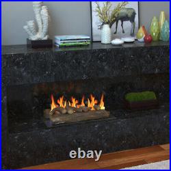 Regal Flame22 Inch Oak Ceramic Fireplace Gas Logs 6 Piece