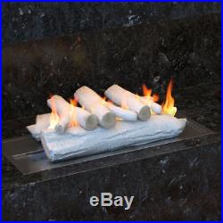 Regal Flame 16 Birch Ceramic Fireplace Gas Logs