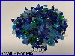 River Mix Fire Glass, Small, Gas Fire Pits, Gas Fireplace, Landscaping