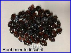 Root Beer Iridescent Fire Glass, Gas Fireplaces, Gas Fire Pits, Landscape