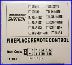 Skytech AF-LMF/RVS Safety Valve Kit Remote Control for Vented Gas Log Fireplaces