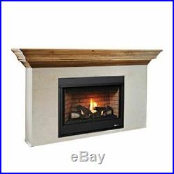Superior 33 RNC Electronic Top Vent Fireplace withAged Oak Logs-NG