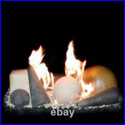Tcs1806fpabg Contemporary Gas Logs With Shapes