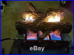 Temco 18 Vent Free Fireplace Gas Logs (AD29N)