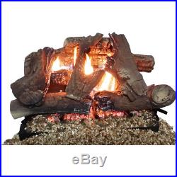 Thermablaster 18Vented Gas Log Fireplace Brand New Dual Fuel GLDF18M-V