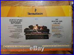 Thermablaster 24 Vented Gas Logs 48,000 Btu/HR Natural Gas 40,000 Propane
