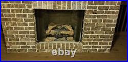 Unvented (vent-free) Gas Log Fireplace. Logs included