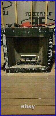 Unvented (vent-free) Gas Log Fireplace. Logs included