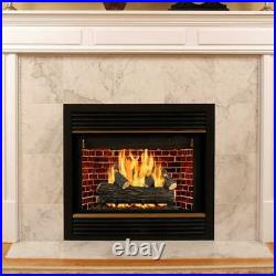Willow Oak 30 in. Vented Gas Log Set by Pleasant Hearth