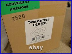 Wolf Steel OLKB36 Gas Log Set B36 for Napoleon Ascent 36-1 fireplace